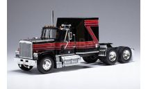 GMC General Tracktor Truck (1980) , black / red, масштабная модель, IXO, scale43