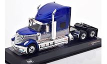 INTERNATIONAL Lonestar седельный тягач (2010), Metallic Blue/Silver, масштабная модель, IXO, scale43