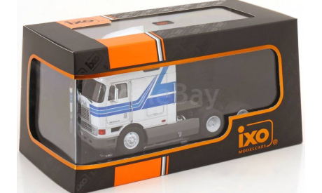 INTERNATIONAL Eagle Cabover Tractor Truck 3-assi (1995), White Blue, масштабная модель, IXO, scale43