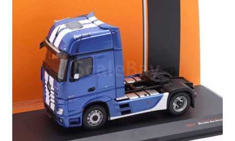 MERCEDES-BENZ Actros MP4 2012, blue, масштабная модель, IXO, scale43