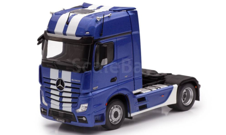 MERCEDES-BENZ Actros MP4 2012, blue, масштабная модель, IXO, scale43