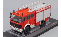 MERCEDES-BENZ 1224 LF 16/12 ’Feuerwehr Essen’ 1995, масштабная модель, IXO, scale43