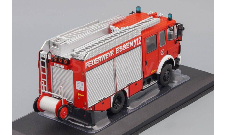 MERCEDES-BENZ 1224 LF 16/12 ’Feuerwehr Essen’ 1995, масштабная модель, IXO, scale43
