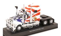 WESTERN STAR 4900 Tractor Truck 3-assi (2015) - American Eagle, White Blue Red, масштабная модель, Hachette, scale43