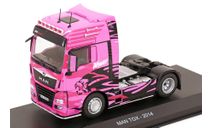 MAN Tgx Tractor Truck 2-assi (2014) - Woman, Pink Black, масштабная модель, Hachette, scale43