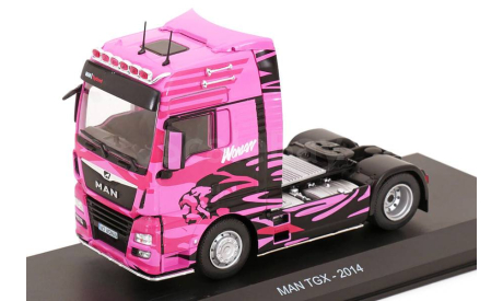MAN Tgx Tractor Truck 2-assi (2014) - Woman, Pink Black, масштабная модель, Hachette, scale43