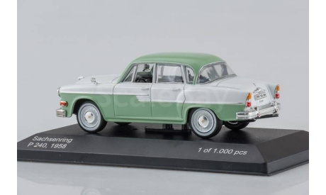 SACHSENRING P240 (1958), light green / white, масштабная модель, WhiteBox, scale43