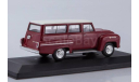 CHEVROLET Amazona 4х4 (1963), dark red / white, масштабная модель, WhiteBox, scale43