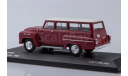 CHEVROLET Amazona 4х4 (1963), dark red / white, масштабная модель, WhiteBox, scale43