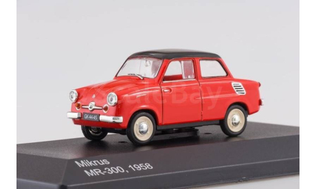 MIKRUS MR-300 (1958), red/black, масштабная модель, WhiteBox, scale43