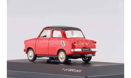 MIKRUS MR-300 (1958), red/black, масштабная модель, WhiteBox, scale43