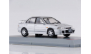 Mitsubishi Lancer Evo 1 RHD 1992, silver, масштабная модель, WhiteBox, scale43