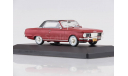 CHRYSLER Valiant Acapulco (1965), dark red / black, масштабная модель, WhiteBox, scale43