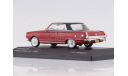 CHRYSLER Valiant Acapulco (1965), dark red / black, масштабная модель, WhiteBox, scale43