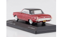 CHRYSLER Valiant Acapulco (1965), dark red / black, масштабная модель, WhiteBox, scale43