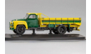 CHEVROLET C 6500 (бортовой грузовик) 1958 Yellow/Dark Green, масштабная модель, WhiteBox, scale43