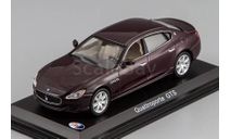 MASERATI Quattroporte GTS (2014), metallic dark red, масштабная модель, WhiteBox, scale43