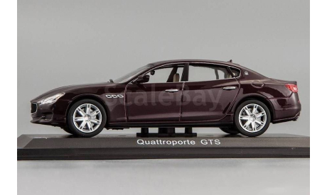 MASERATI Quattroporte GTS (2014), metallic dark red, масштабная модель, WhiteBox, scale43
