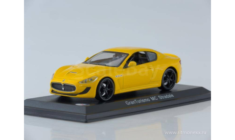 MASERATI Gran Turismo MC Stradale (2013), yellow, масштабная модель, WhiteBox, scale43