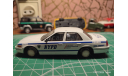 Ford Crown Victoria, масштабная модель, Полицейские машины мира, Deagostini, scale43