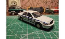 Ford Crown Victoria, масштабная модель, Полицейские машины мира, Deagostini, scale43