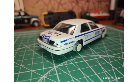 Ford Crown Victoria КУЗОВ и САЛОН, масштабная модель, Полицейские машины мира, Deagostini, scale43