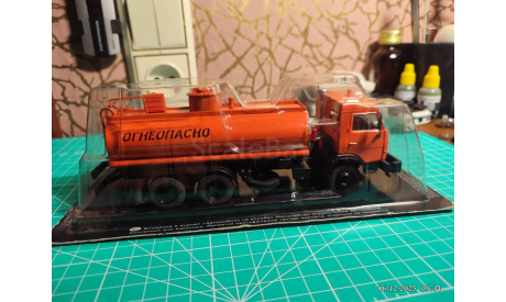 КамАЗ- 53215 НефАЗ-6606, масштабная модель, DeAgostini, scale43