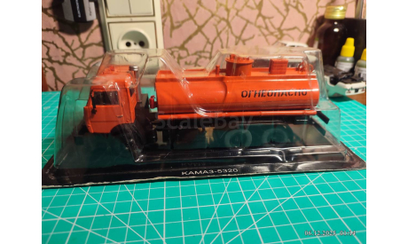 КамАЗ- 53215 НефАЗ-6606, масштабная модель, DeAgostini, scale43