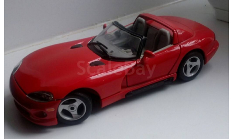 DODGE VIPER RT/10 (1992), сборная модель автомобиля, 1:24, 1/24, Bburago