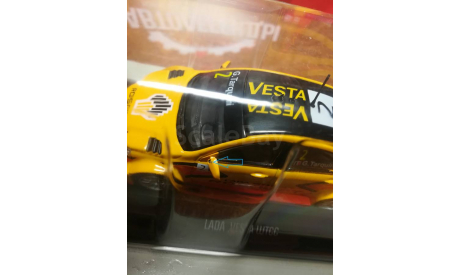 Lada Vesta WTCC, масштабная модель, ВАЗ, DeAgostini, 1:43, 1/43