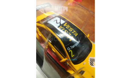 Lada Vesta WTCC, масштабная модель, ВАЗ, DeAgostini, 1:43, 1/43