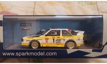 Audi Quattro 1/43 Spark quattro S1 No.1 Pikes Peak 1985 M.Mouton, масштабная модель, 1:43