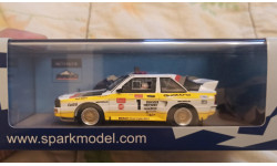 Audi Quattro 1/43 Spark quattro S1 No.1 Pikes Peak 1985 M.Mouton