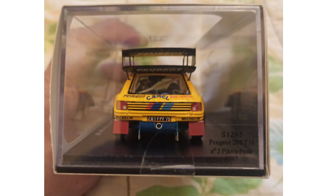 Peugeot 205 T16 #7 Pikes Peak 1987, масштабная модель, Spark, 1:43, 1/43