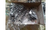 КРАЗ-258Б1 с полуприцепом ЧМЗАП-5523, сборная модель автомобиля, AVD Models, 1:43, 1/43