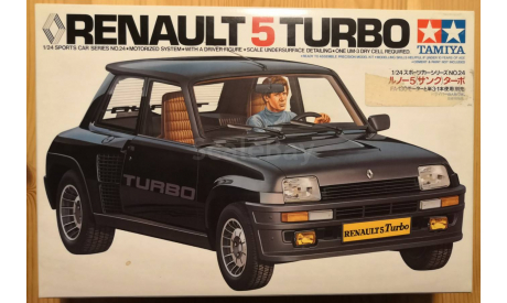 Renault 5 Turbo 1/24 Tamiya, сборная модель автомобиля, scale24