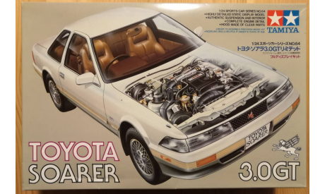 Toyota Soarer 3.0 GT Limited 1/24 Tamiya, сборная модель автомобиля, scale24