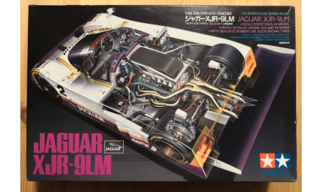 Jaguar XJR-9LM Silk Cut 1989 1/24 Tamiya, сборная модель автомобиля, scale24