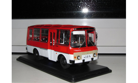 Модель автобуса ПАЗ-3205 ранний 1991 г - кит SSM, масштабная модель, 1:43, 1/43, Автомобиль в деталях (by SSM)