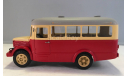 автобус КАВЗ раннего выпуска с округлым радиатором (СарЛаб), масштабная модель, 1:43, 1/43