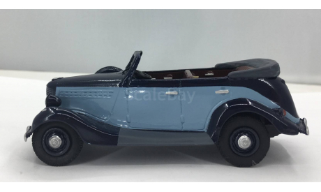 ГАЗ 11-40 кабриолет, 1938г.  (Vector-models), масштабная модель, scale43