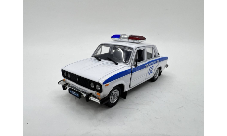 ВАЗ-2106 «Жигули» милиция, масштабная модель, Autobahn, scale43