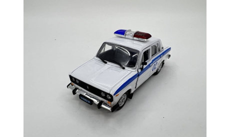 ВАЗ-2106 «Жигули» милиция, масштабная модель, Autobahn, scale43