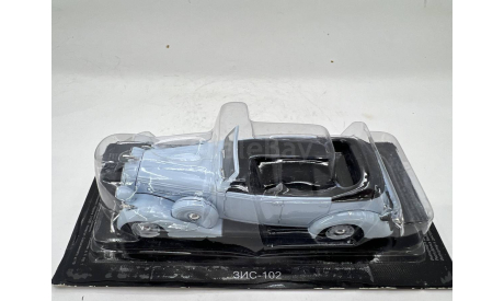 ЗИС-102 (серия «Автолегенды СССР»), масштабная модель, Автолегенды СССР журнал от DeAgostini, scale43