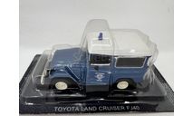Toyota Land Cruiser Fj40 (DeA журнальная серия «Полицейские машины мира», масштабная модель, Полицейские машины мира, Deagostini, scale43