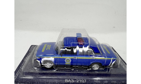 ВАЗ-2107 (DeA журнальная серия «Полицейские машины мира», масштабная модель, Полицейские машины мира, Deagostini, scale43