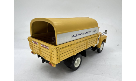 SL097В ЗиЛ-130 бортовой тент «Аэрофлот» (СарЛаб), масштабная модель, scale43