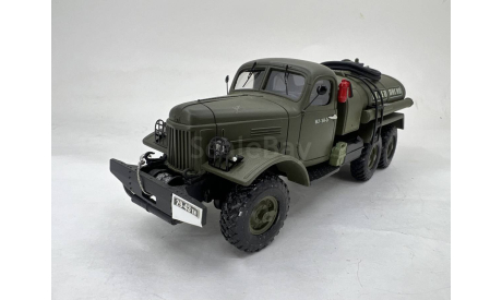 SL113 автомобиль-топливозаправщик АЦ-4,3-157 на шасси ЗИЛ-157К (военный вариант)  (СарЛаб), масштабная модель, scale43