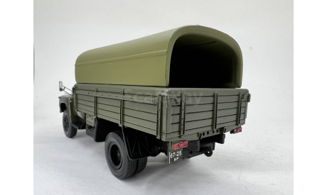 SL097A ЗИЛ-130 бортовой тент (СарЛаб), масштабная модель, scale43