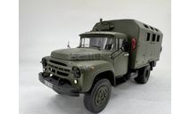 SL122 автомобиль технической службы на шасси ЗИЛ-130 военный вариант (СарЛаб), масштабная модель, scale43